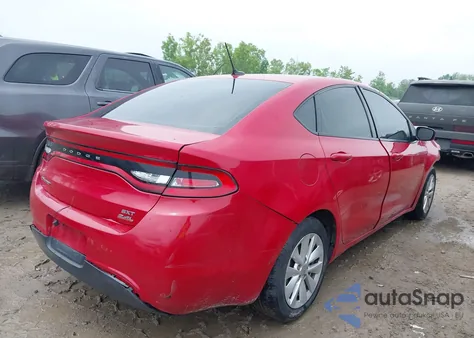 2014 Dodge Dart Sxt из США, поврежденный, VIN 1C3CDFBB1ED861128